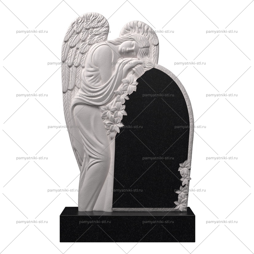 3D модель памятника STL АНГЕЛ-081