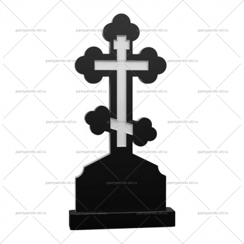 КРЕСТ-058 3D модель памятника для станка ЧПУ