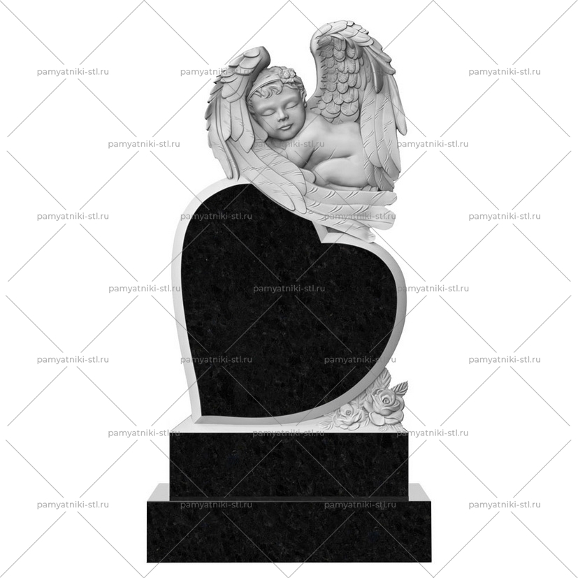 3D модель памятника STL ДЕТСКИЙ-034