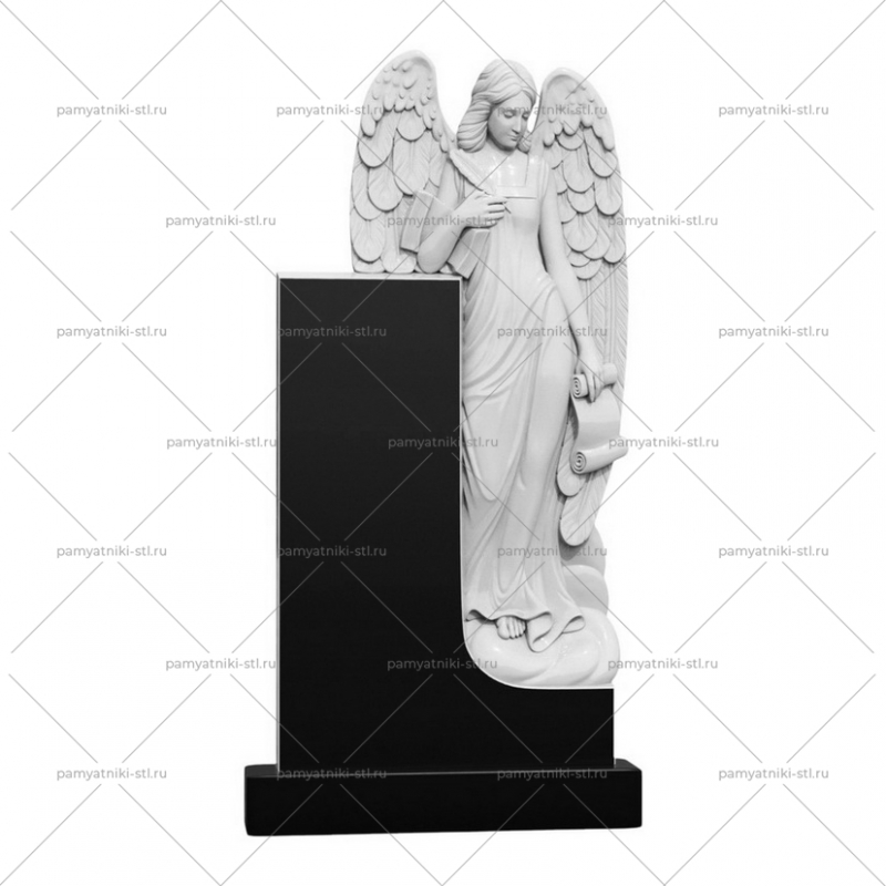 3D модель памятника STL АНГЕЛ-050