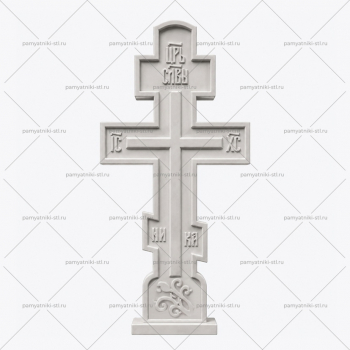 КРЕСТ-152 3D модель памятника для станка ЧПУ