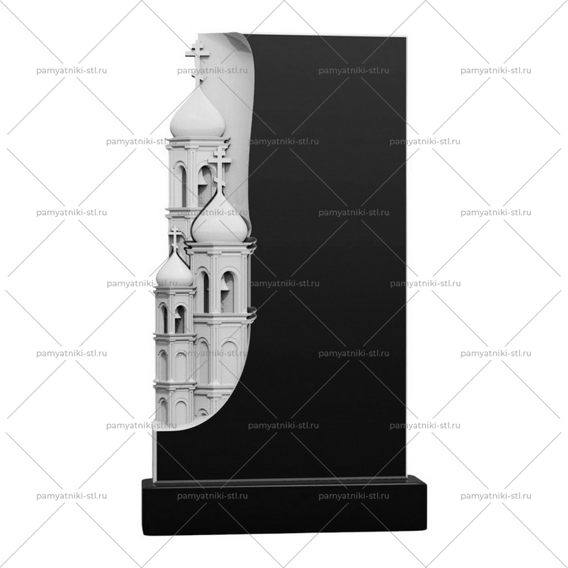 3D модель памятника STL ХРАМ-017