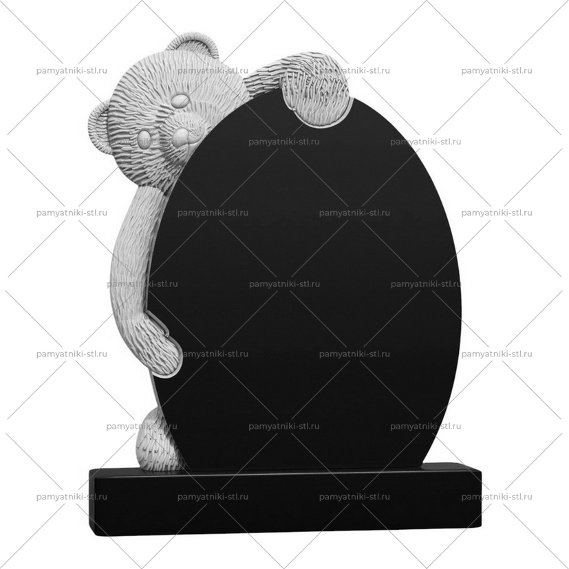 3D модель памятника STL ДЕТСКИЙ-009
