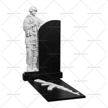 ВОИН-015 3D модель памятника для станка ЧПУ