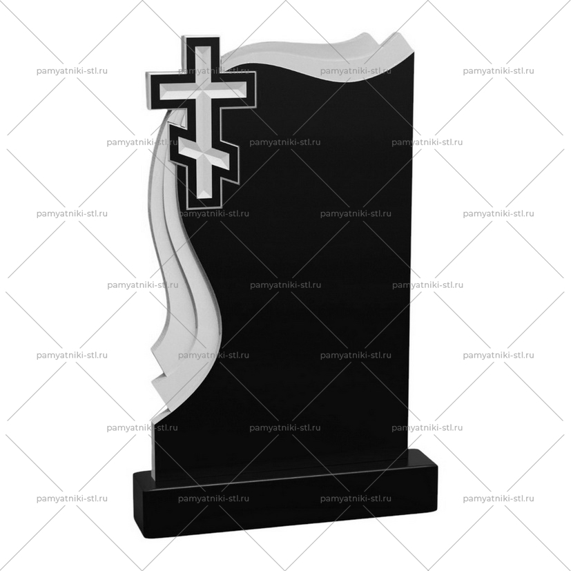 3D модель памятника STL ПЛАЩ-004