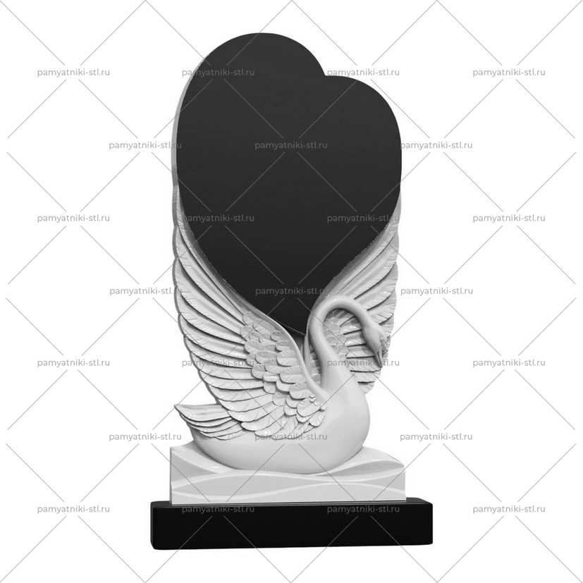 3D модель памятника STL ПТИЦА-006
