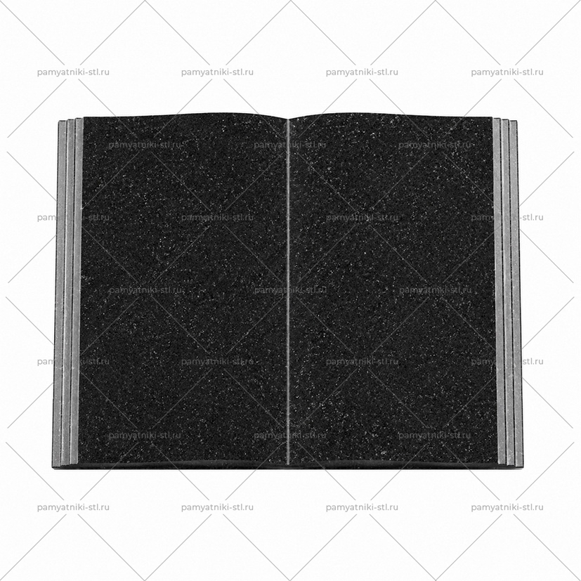 3D модель памятника STL КНИГА-002