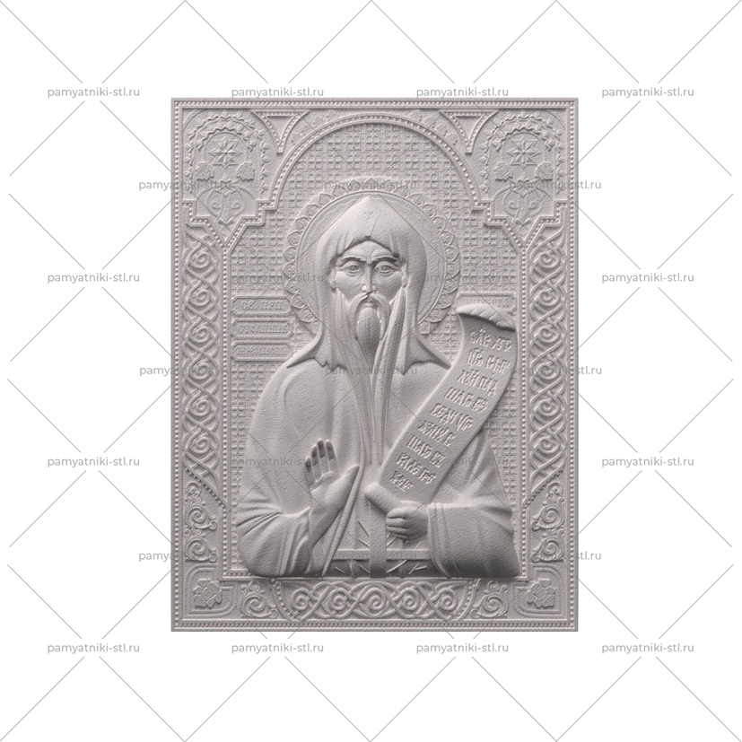 3D модель памятника STL ИКОНА-005