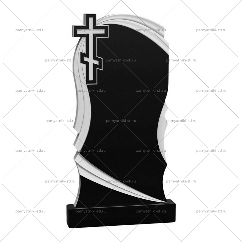 3D модель памятника STL ПЛАЩ-028