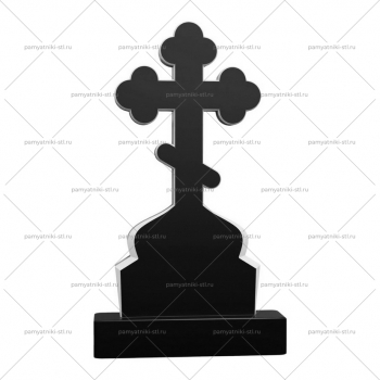 КРЕСТ-067 3D модель памятника для станка ЧПУ
