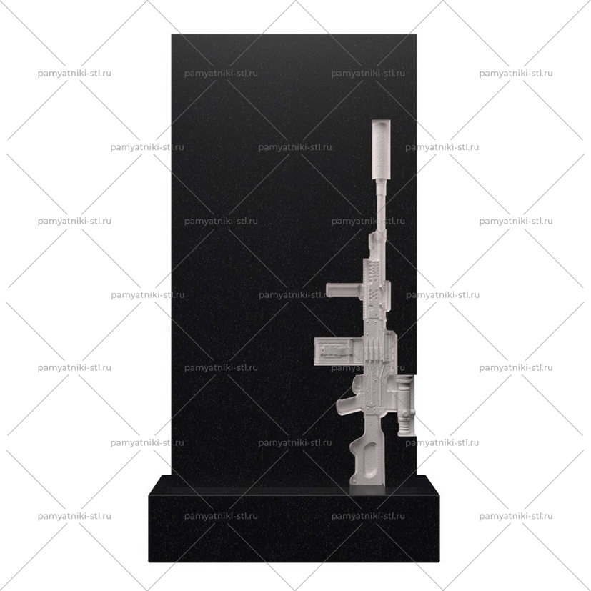 3D модель памятника STL ВОИН-043