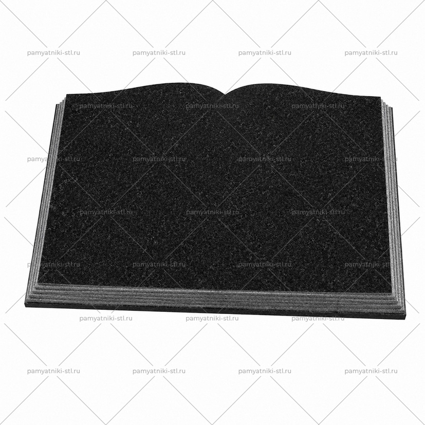 3D модель памятника STL КНИГА-006