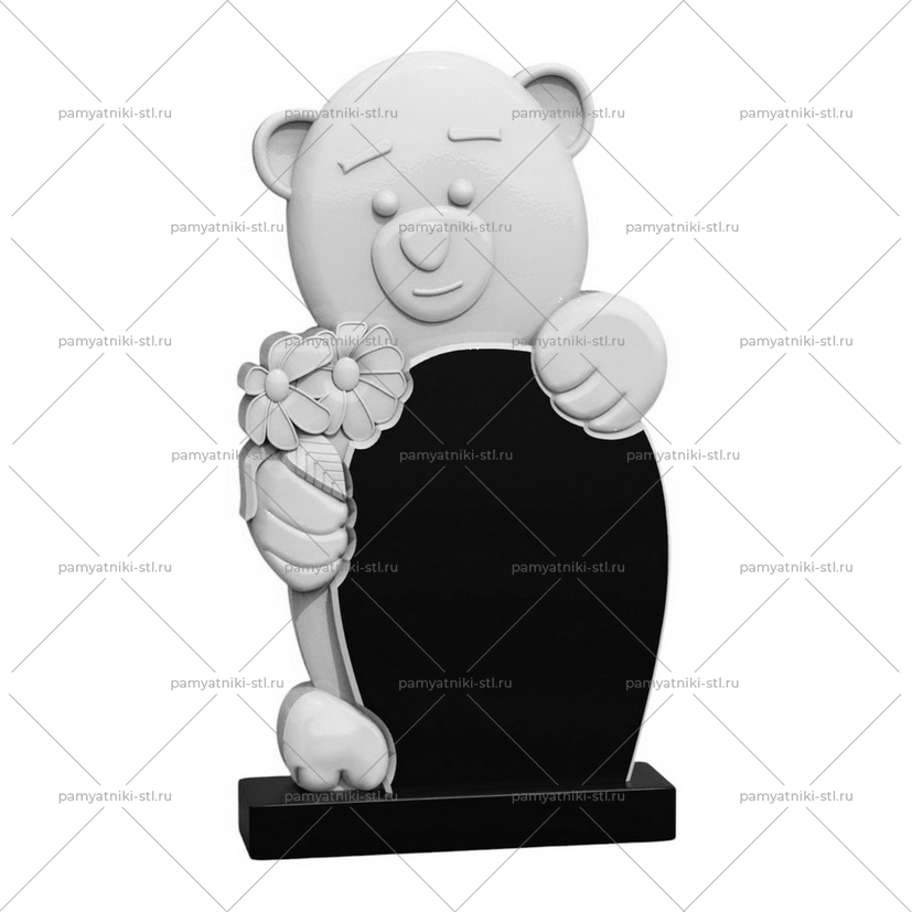 3D модель памятника STL ДЕТСКИЙ-019