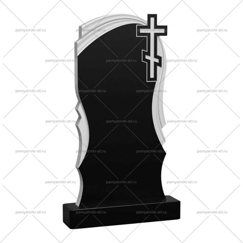 3D модель памятника STL ПЛАЩ-003