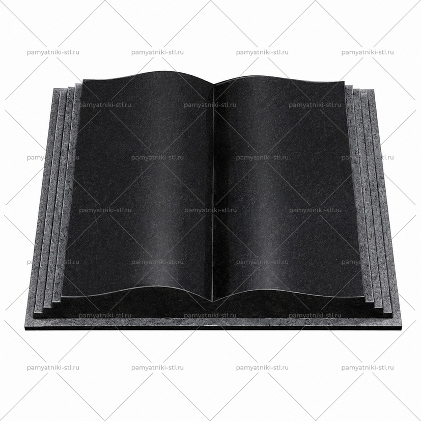 3D модель памятника STL КНИГА-011
