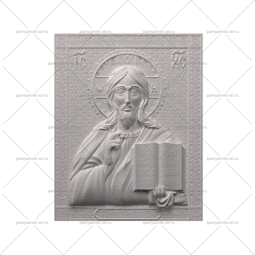 3D модель памятника STL ИКОНА-006