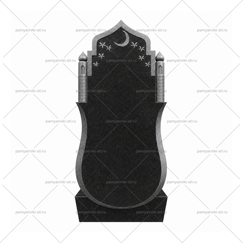 3D модель памятника STL ИСЛАМ-048