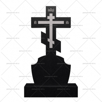 КРЕСТ-106 3D модель памятника для станка ЧПУ