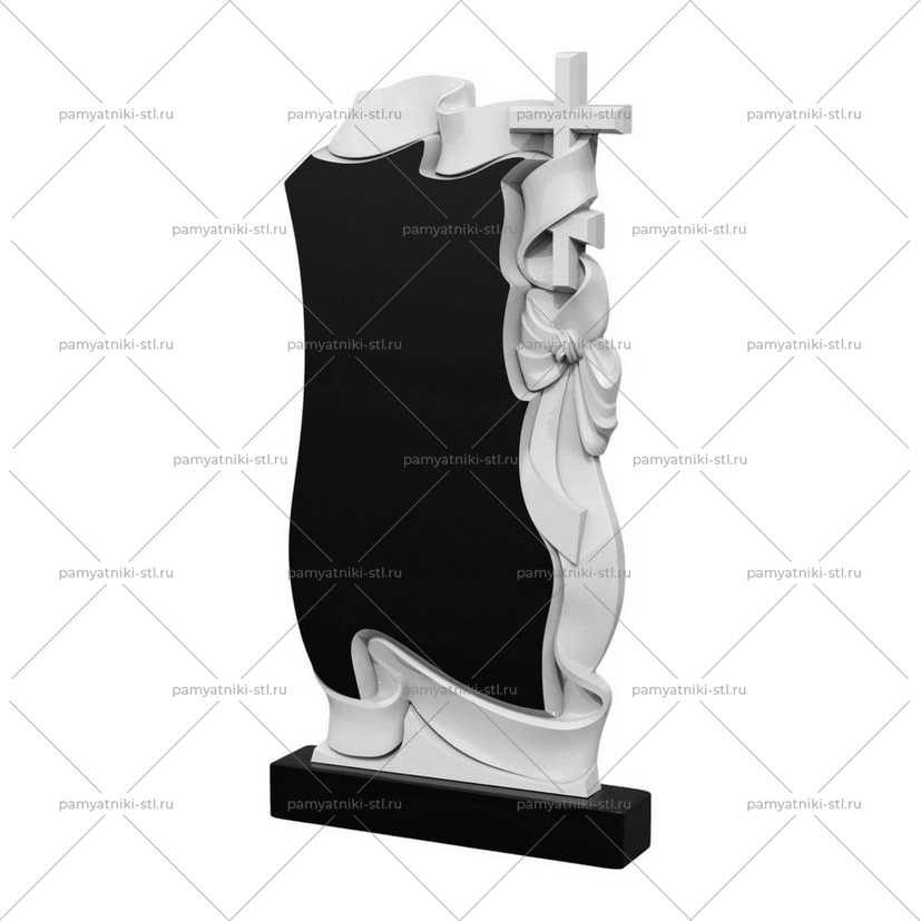 3D модель памятника STL ПРАВОСЛ-008