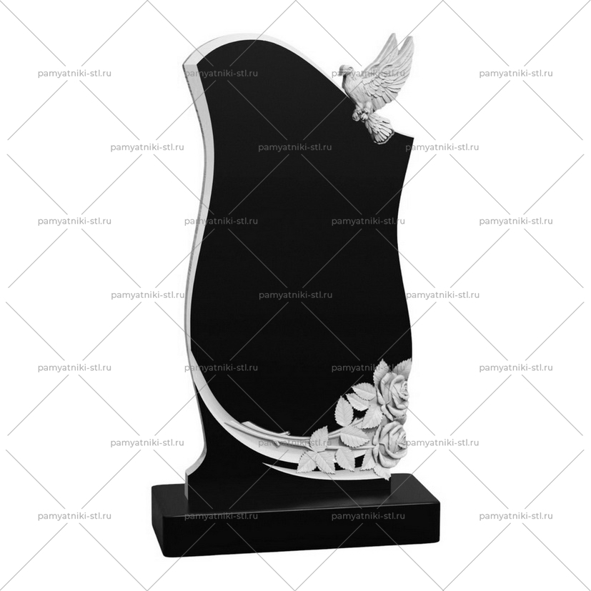 3D модель памятника STL ПТИЦА-015