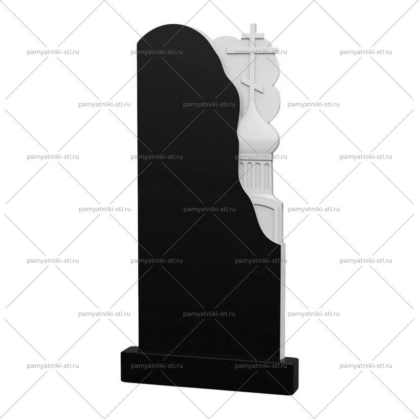 3D модель памятника STL ХРАМ-012