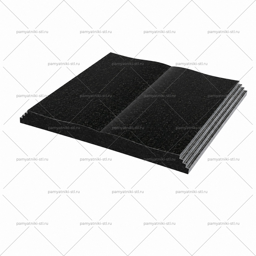 3D модель памятника STL КНИГА-007