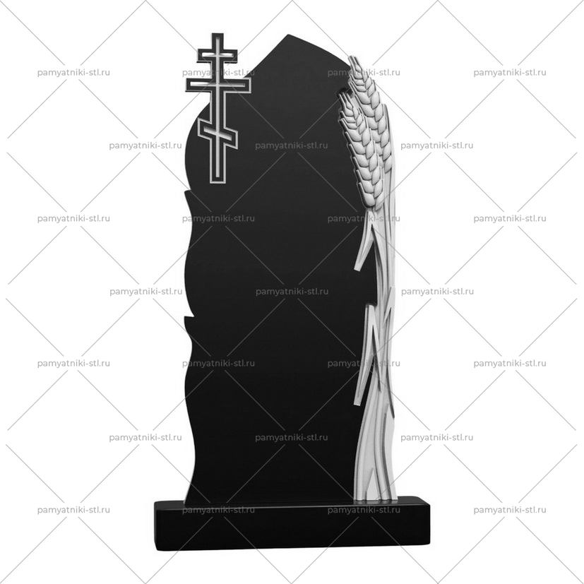 3D модель памятника STL КОЛОС-003