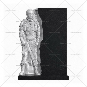 ВОИН-101 3D модель памятника для станка ЧПУ