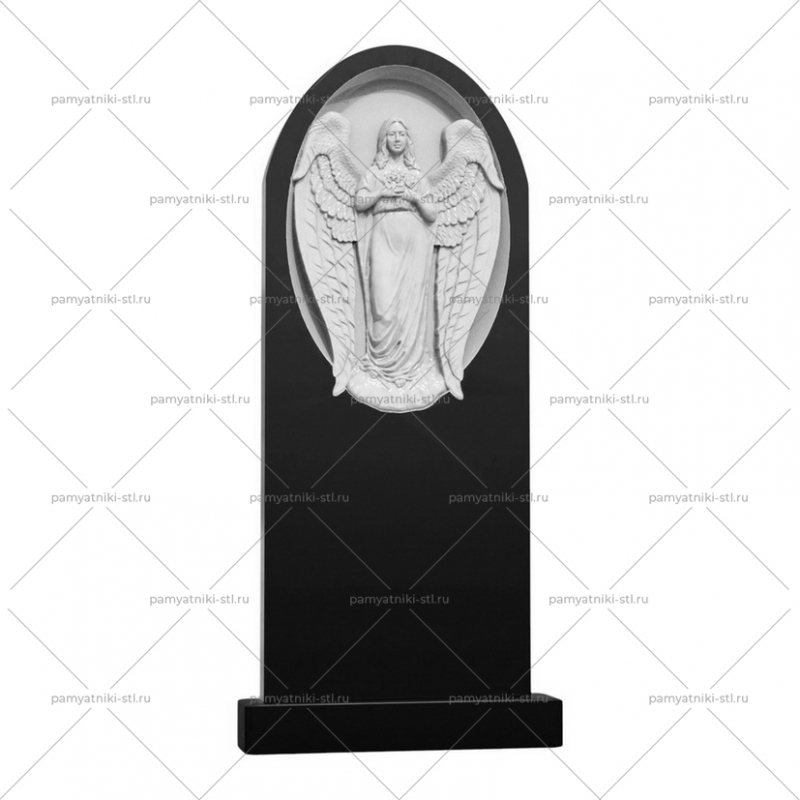 3D модель памятника STL АНГЕЛ-039