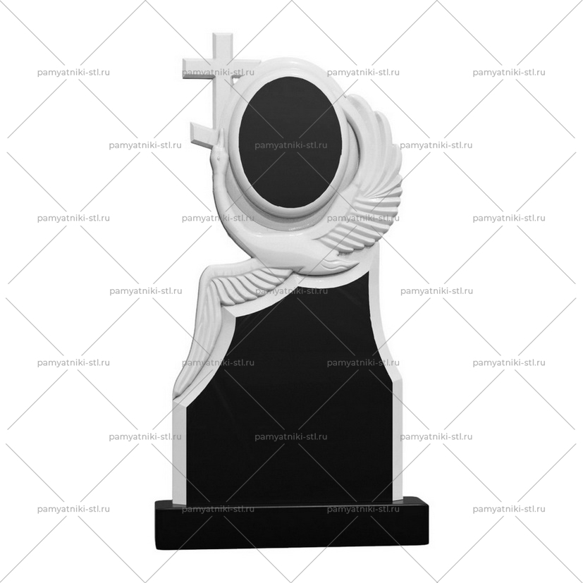 3D модель памятника STL ПТИЦА-005