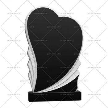 СЕРДЦЕ-028 3D модель памятника для станка ЧПУ