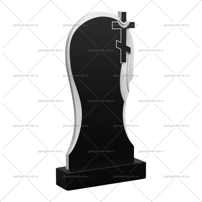 3D модель памятника STL ПЛАЩ-006