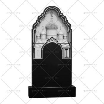 ХРАМ-003 3D модель памятника для станка ЧПУ